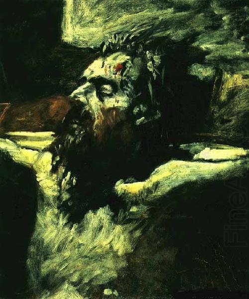Nikolai Yaroshenko Head of the crucified Christ china oil painting image